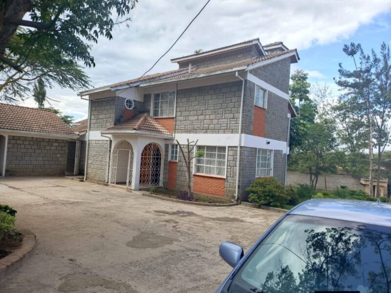 5 - Bedroom Maisonette On ¼ Acre Plot For Rent In Senior Staff -Athiriver.