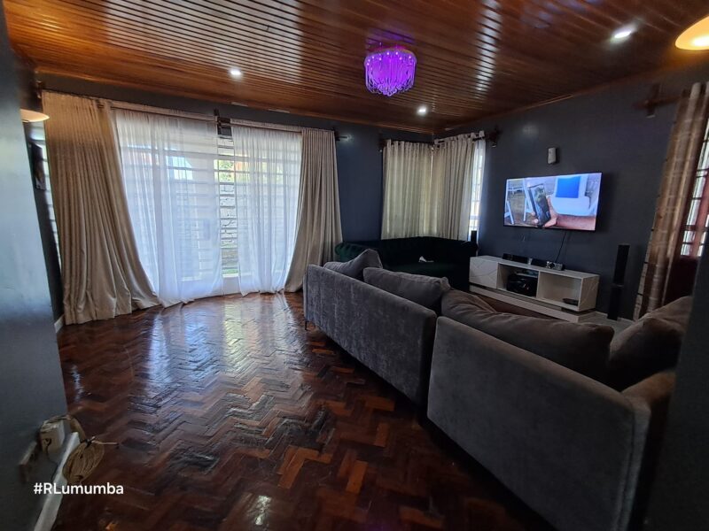 5 Bedroom All Ensuite House with SQ on ½ Acre for Sale in Kitengela Chuna (5th Campus Rd) – 700m from Namanga Road (KSh 25M O.N.O)